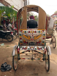 Cycle Rickshaw in Janakpur by Elen Turner