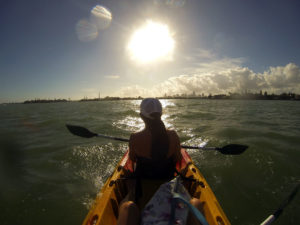 South Beach Kayak Miami by Laura Delgado Ranalli