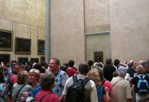 Summer in Europe - Crowds at the Louvre