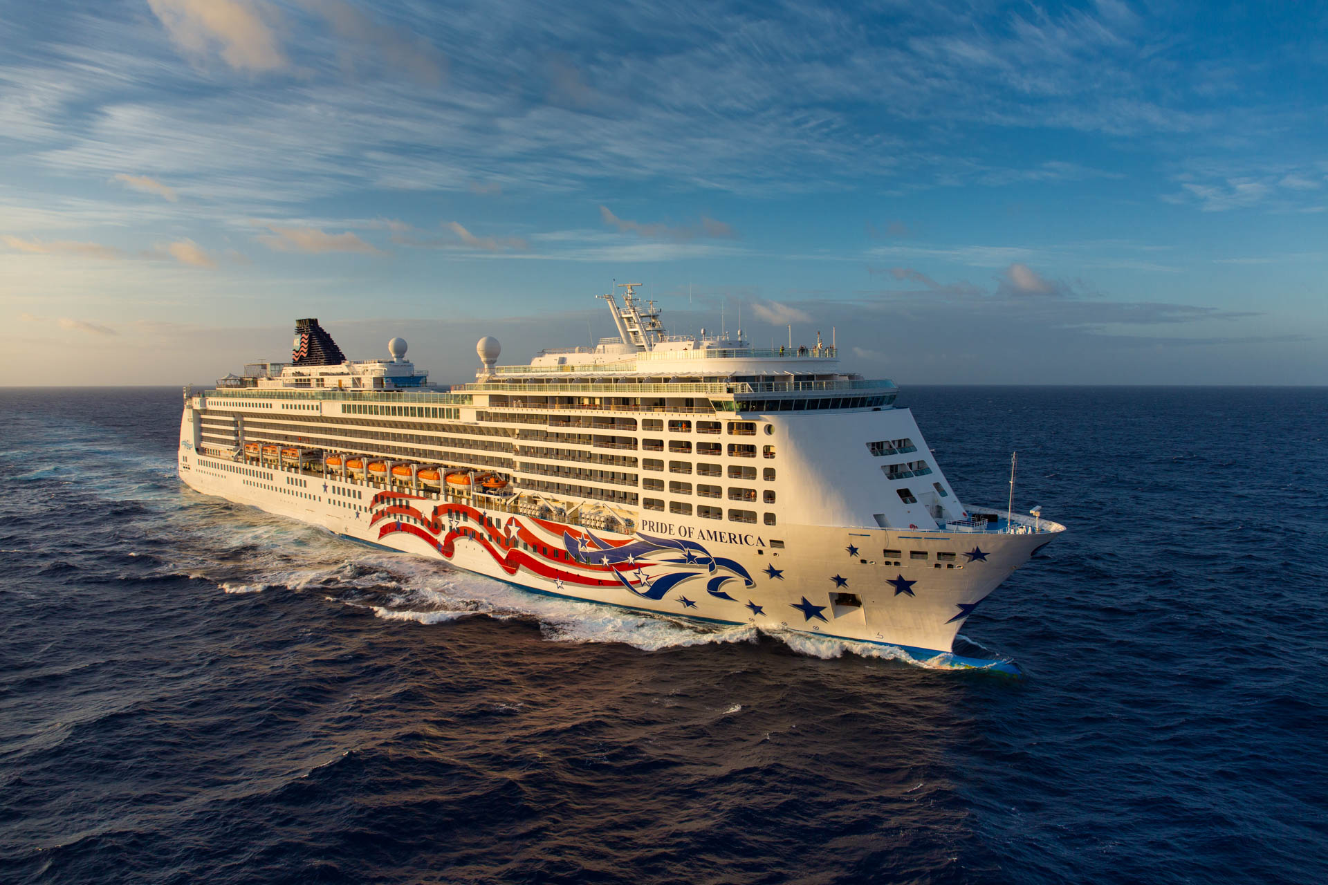 NCL Cruise Line, Pride of America, Nawiliwili, Kauai, Hawaii Departful